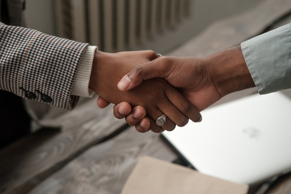 Businesspeople Shaking Hands